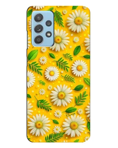 Чехол для Samsung Galaxy A23 с картинкой «Ромашковое солнце»