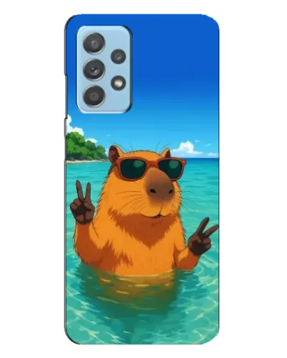 Чохол для Samsung Galaxy A23 з картинкою «Морська капібара»