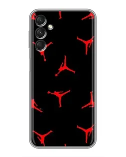 Чехол для Samsung Galaxy A24 с картинкой «Jordan Red Pattern» Чехол для Samsung Galaxy A24 с картинкой «Jordan Red Pattern»