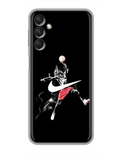 Чехол для Samsung Galaxy A24 с картинкой «Jordan Jumpman» Чехол для Samsung Galaxy A24 с картинкой «Jordan Jumpman»