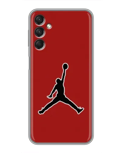 Чехол для Samsung Galaxy A24 с картинкой «Jordan Red Back» Чехол для Samsung Galaxy A24 с картинкой «Jordan Red Back»