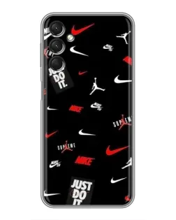 Чехол для Samsung Galaxy A24 с картинкой «Nike Mix Pattern»