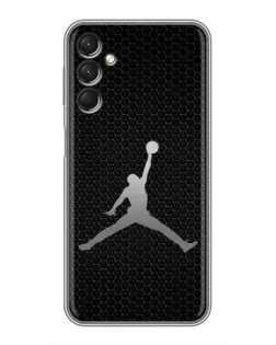 Чехол для Samsung Galaxy A24 с картинкой «Jordan Dark Carbon»