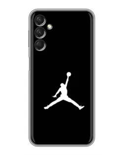 Чехол для Samsung Galaxy A24 с картинкой «Jordan Silhouette»