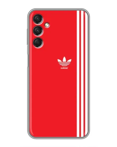 Чехол для Samsung Galaxy A24 с картинкой «Красный минимализм Adidas» Чехол для Samsung Galaxy A24 с картинкой «Красный минимализм Adidas»