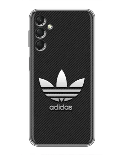 Чехол для Samsung Galaxy A24 с картинкой «Adidas Карбоновая текстура» Чехол для Samsung Galaxy A24 с картинкой «Adidas Карбоновая текстура»