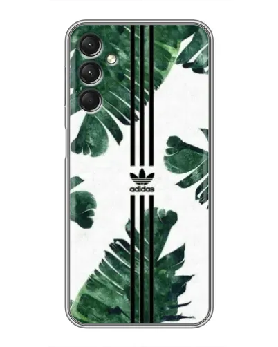 Чехол для Samsung Galaxy A24 с картинкой «Пальмовые листья адидас» Чехол для Samsung Galaxy A24 с картинкой «Пальмовые листья адидас»