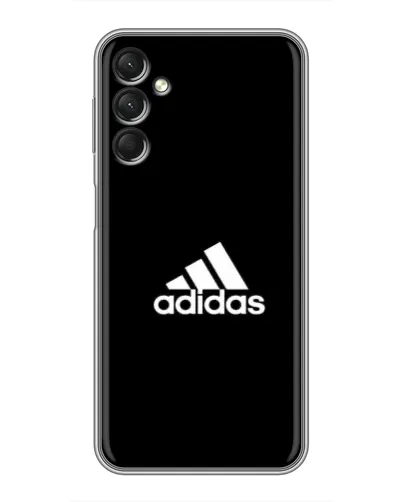 Чехол для Samsung Galaxy A24 с картинкой «Черная классика Adidas» Чехол для Samsung Galaxy A24 с картинкой «Черная классика Adidas»