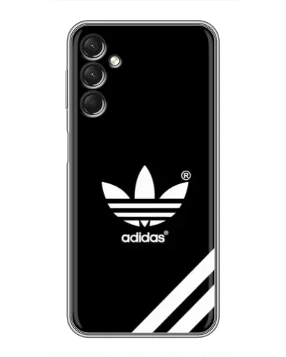 Чехол для Samsung Galaxy A24 с картинкой «Adidas с диагональными полосами» Чехол для Samsung Galaxy A24 с картинкой «Adidas с диагональными полосами»