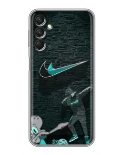 Чехол для Samsung Galaxy A24 с картинкой «Спортивный арт Nike» Чехол для Samsung Galaxy A24 с картинкой «Спортивный арт Nike»