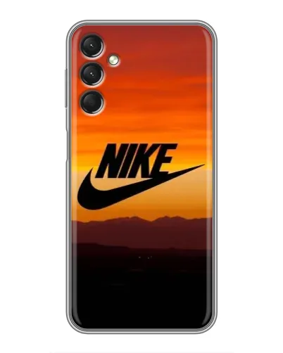 Чехол для Samsung Galaxy A24 с картинкой «Nike — вечерний горизонт»