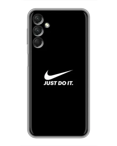 Чехол для Samsung Galaxy A24 с картинкой «Минимализм от Nike»