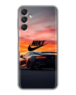 Чехол для Samsung Galaxy A24 с картинкой «Nike и суперкар»