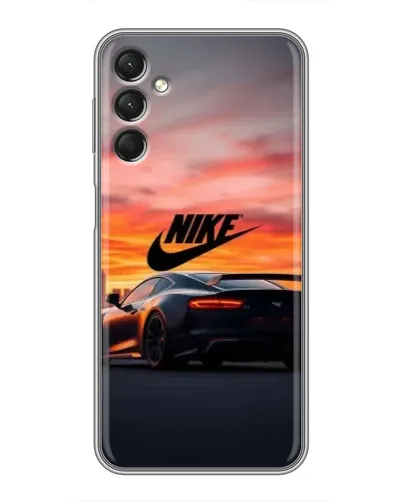 Чехол для Samsung Galaxy A24 с картинкой «Nike и суперкар»