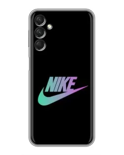 Чехол для Samsung Galaxy A24 с картинкой «Nike — городская ночь»