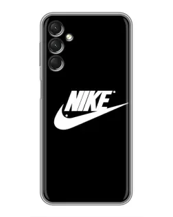 Чехол для Samsung Galaxy A24 с картинкой «Мазки краски Nike»