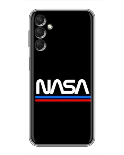 Чехол для Samsung Galaxy A24 с картинкой «NASA — классика Red Blue» Чехол для Samsung Galaxy A24 с картинкой «NASA — классика Red Blue»