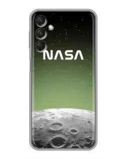 Чехол для Samsung Galaxy A24 с картинкой «NASA — лунный градиент»