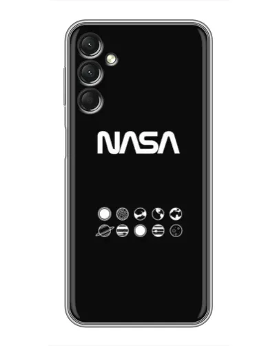 Чехол для Samsung Galaxy A24 с картинкой «NASA — технический принт» Чехол для Samsung Galaxy A24 с картинкой «NASA — технический принт»