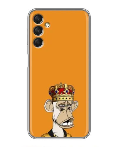 Чехол для Samsung Galaxy A24 с картинкой «Золотая обезьяна Bored Ape»