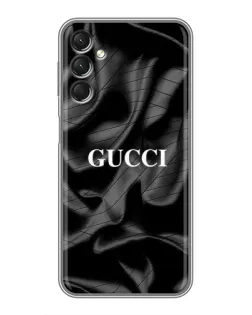 Чехол для Samsung Galaxy A24 с картинкой «Gucci — шелковые волны» Чехол для Samsung Galaxy A24 с картинкой «Gucci — шелковые волны»