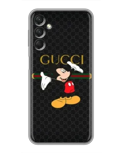 Чехол для Samsung Galaxy A24 с картинкой «Микки Маус Gucci»