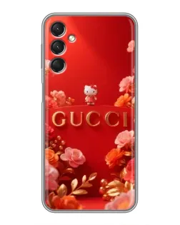 Чехол для Samsung Galaxy A24 с картинкой «Gucci — золотой сад»