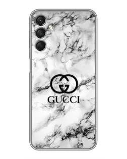 Чехол для Samsung Galaxy A24 с картинкой «Gucci — мраморный шик»