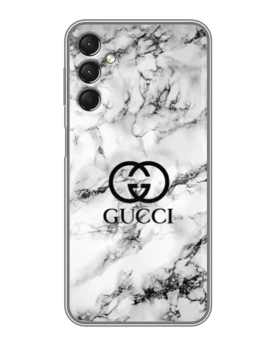 Чехол для Samsung Galaxy A24 с картинкой «Gucci — мраморный шик»