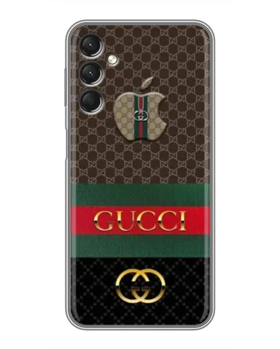 Чехол для Samsung Galaxy A24 с картинкой «Gucci — брендированный десерт»