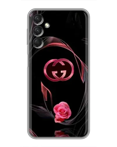 Чехол для Samsung Galaxy A24 с картинкой «Gucci — неоновая роза»
