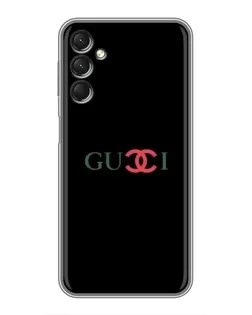 Чехол для Samsung Galaxy A24 с картинкой «Gucci — красный градиент»