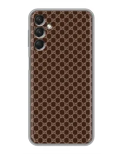 Чехол для Samsung Galaxy A24 с картинкой «Gucci — шоколадная сетка»