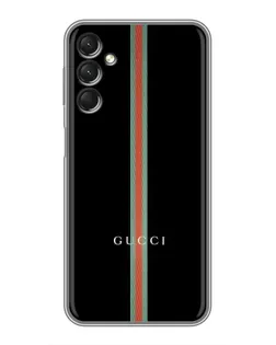 Чехол для Samsung Galaxy A24 с картинкой «Gucci — строгая линия»