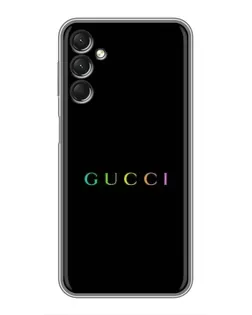 Чехол для Samsung Galaxy A24 с картинкой «Gucci — неоновый минимализм»