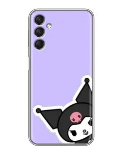 Чохол для Samsung Galaxy A24 з картинкою «Кумедна Kuromi» Чохол для Samsung Galaxy A24 з картинкою «Кумедна Kuromi»