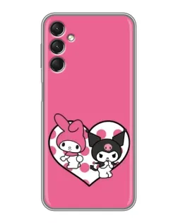Чохол для Samsung Galaxy A24 з картинкою «Kuromi та My Melody» Чохол для Samsung Galaxy A24 з картинкою «Kuromi та My Melody»