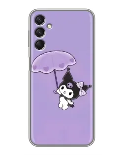 Чохол для Samsung Galaxy A24 з картинкою «Kuromi з парасолькою» Чохол для Samsung Galaxy A24 з картинкою «Kuromi з парасолькою»