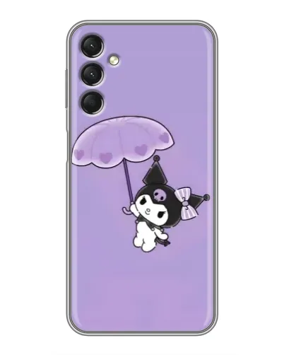 Чохол для Samsung Galaxy A24 з картинкою «Kuromi з парасолькою»