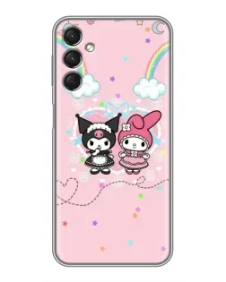 Чохол для Samsung Galaxy A24 з картинкою «My Melody та Kuromi» Чохол для Samsung Galaxy A24 з картинкою «My Melody та Kuromi»