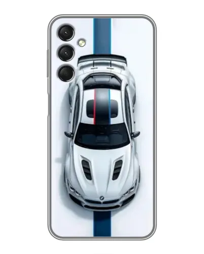 Чехол для Samsung Galaxy A24 с картинкой «Вид сверху — BMW M»