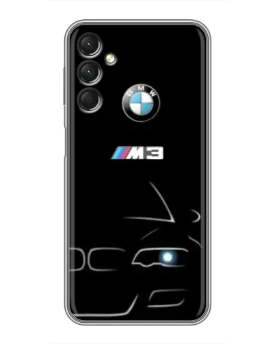 Чехол для Samsung Galaxy A24 с картинкой «Минималистичный принт BMW M3»