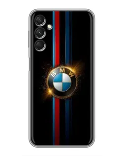 Чехол для Samsung Galaxy A24 с картинкой «BMW M-Power неон»