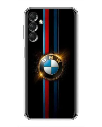 Чехол для Samsung Galaxy A24 с картинкой «BMW M-Power неон»