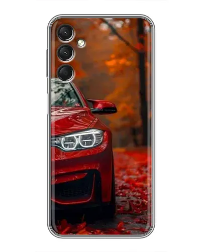 Чехол для Samsung Galaxy A24 с картинкой «Осенняя BMW M4»