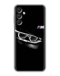 Чехол для Samsung Galaxy A24 с картинкой «BMW — взгляд тигра»