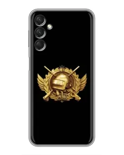 Чехол для Samsung Galaxy A24 с картинкой «PUBG — оранжевый градиент» Чехол для Samsung Galaxy A24 с картинкой «PUBG — оранжевый градиент»