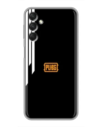 Чехол для Samsung Galaxy A24 с картинкой «PUBG — вертикальные линии»