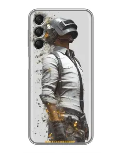 Чехол для Samsung Galaxy A24 с картинкой «PUBG — боец в пыли» Чехол для Samsung Galaxy A24 с картинкой «PUBG — боец в пыли»