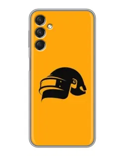 Чехол для Samsung Galaxy A24 с картинкой «PUBG — золотой шлем»